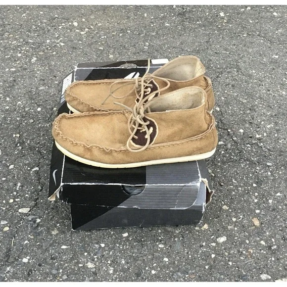 A Bathing Ape High Top Moccasin Bapestas Loafers - Picture 3 of 5